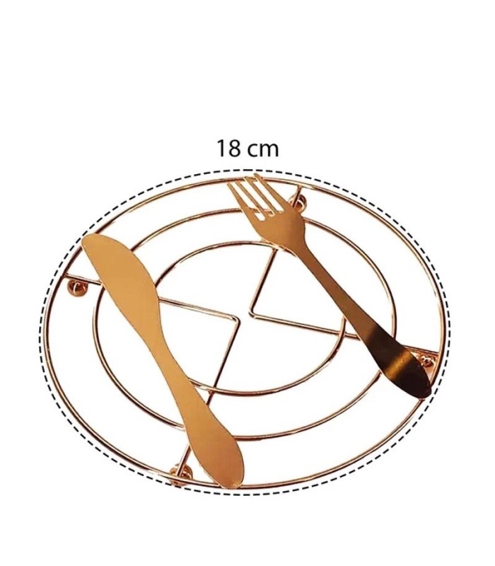 Individual metalico 18cm