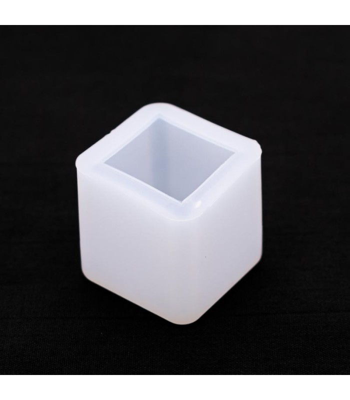 Molde de silicona cubo 3cm esquina redondeado
