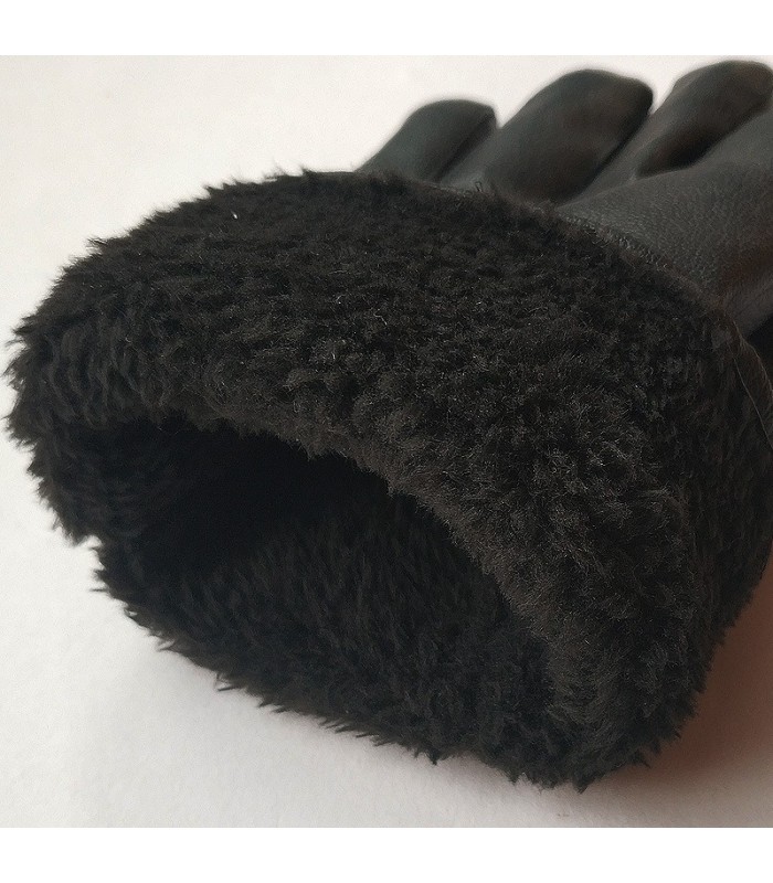 Guante de cuerina para moto