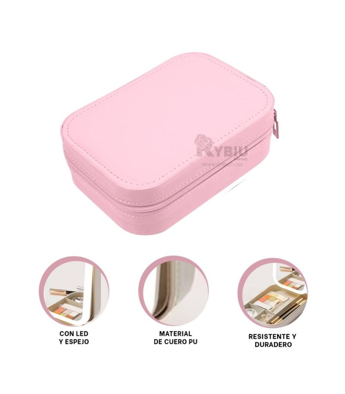 Organizador con luz LED recargable