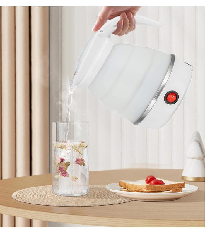 Hervidora siliconado plegable 600ml