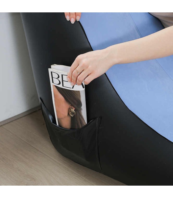 Reposera inflable automatico 138x78cm