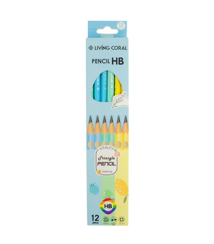 Lapiz de papel HB 12 piezas