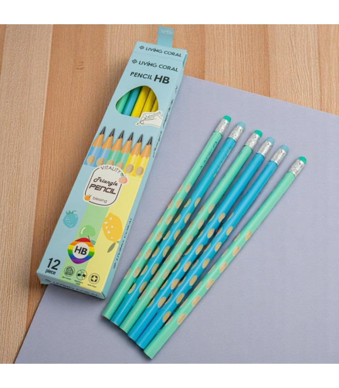 Lapiz de papel HB 12 piezas