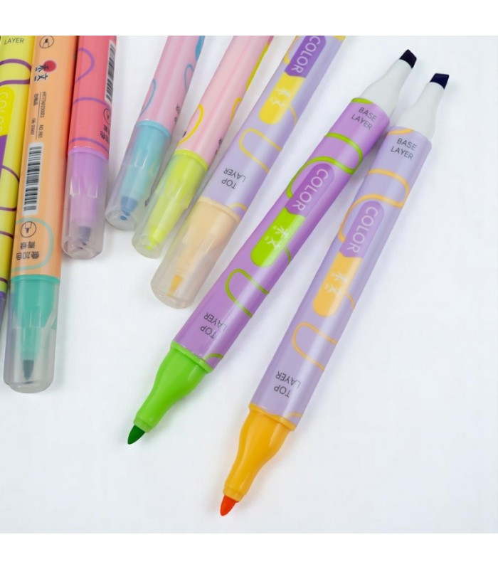RESALTADOR TONO PASTEL 8PC