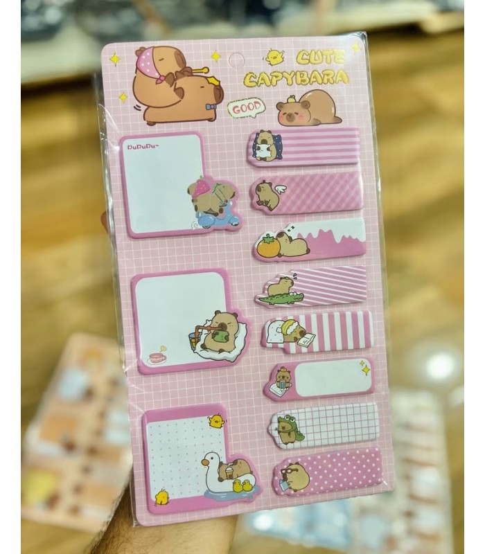 BLISTER DE ANOTADORES CAPYBARA YSD-0241