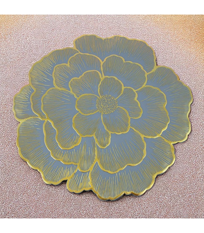 INDIVIDUAL FORMA DE FLOR 38CM