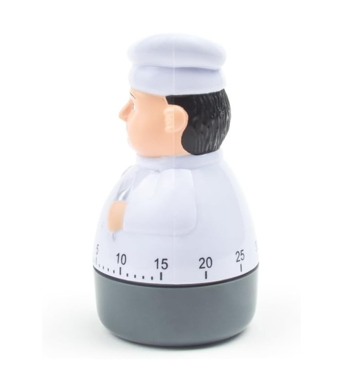 Temporizador de cocina forma chef