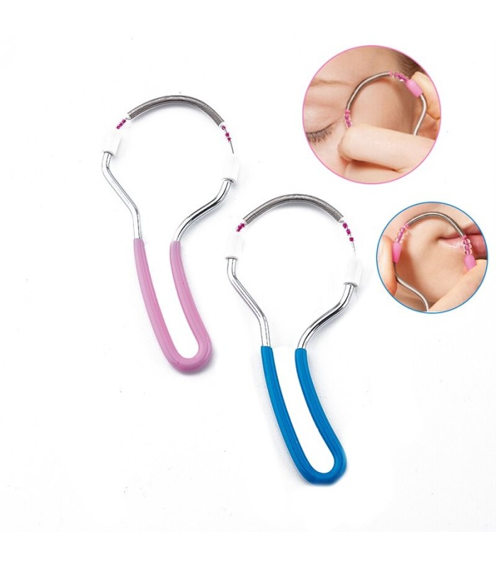 Depilador facial de metal
