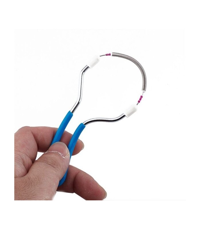 Depilador facial de metal