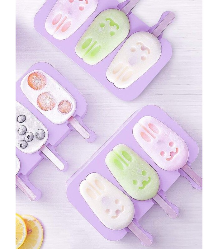 Molde de silicona para helado