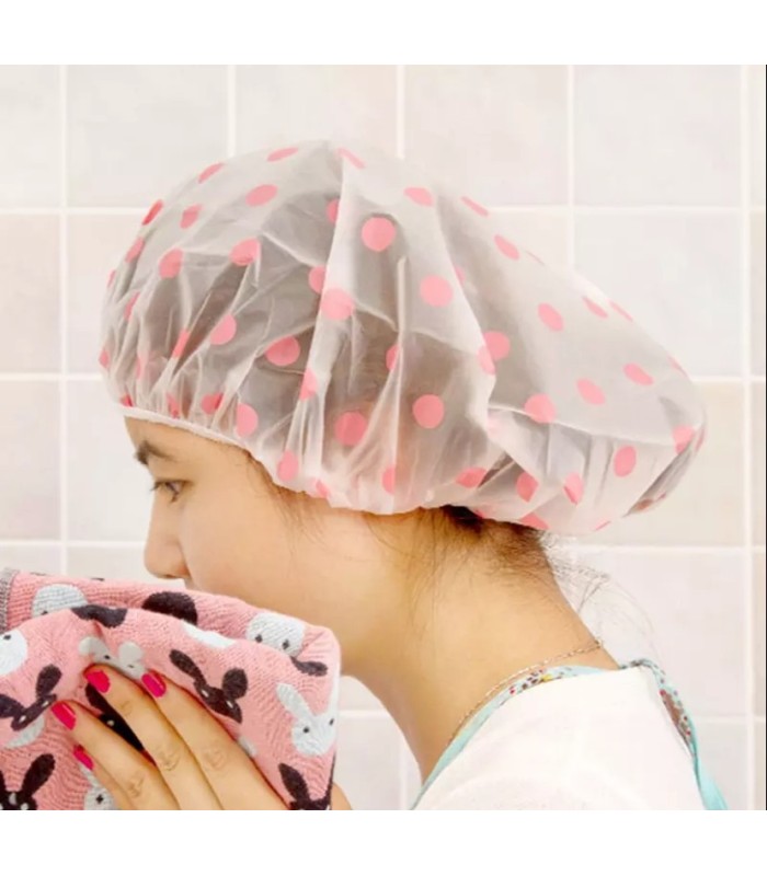 Gorro para baño con estampados