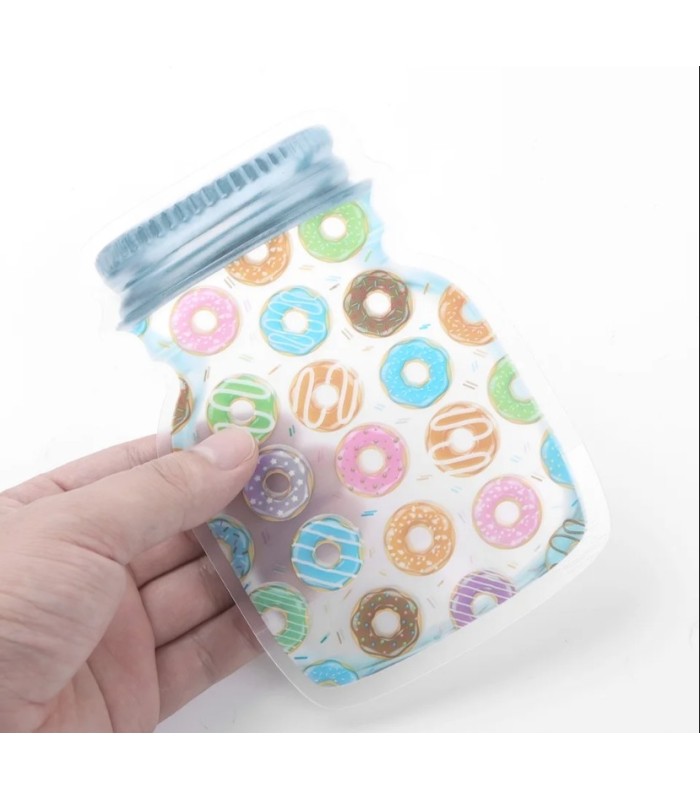 Bolsita para alimento10pc 20x14cm