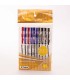Birome de 3 colores 0.7mm 10 piezas