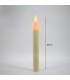 Vela artificial con luz led calido