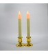 Vela artificial con luz led calido